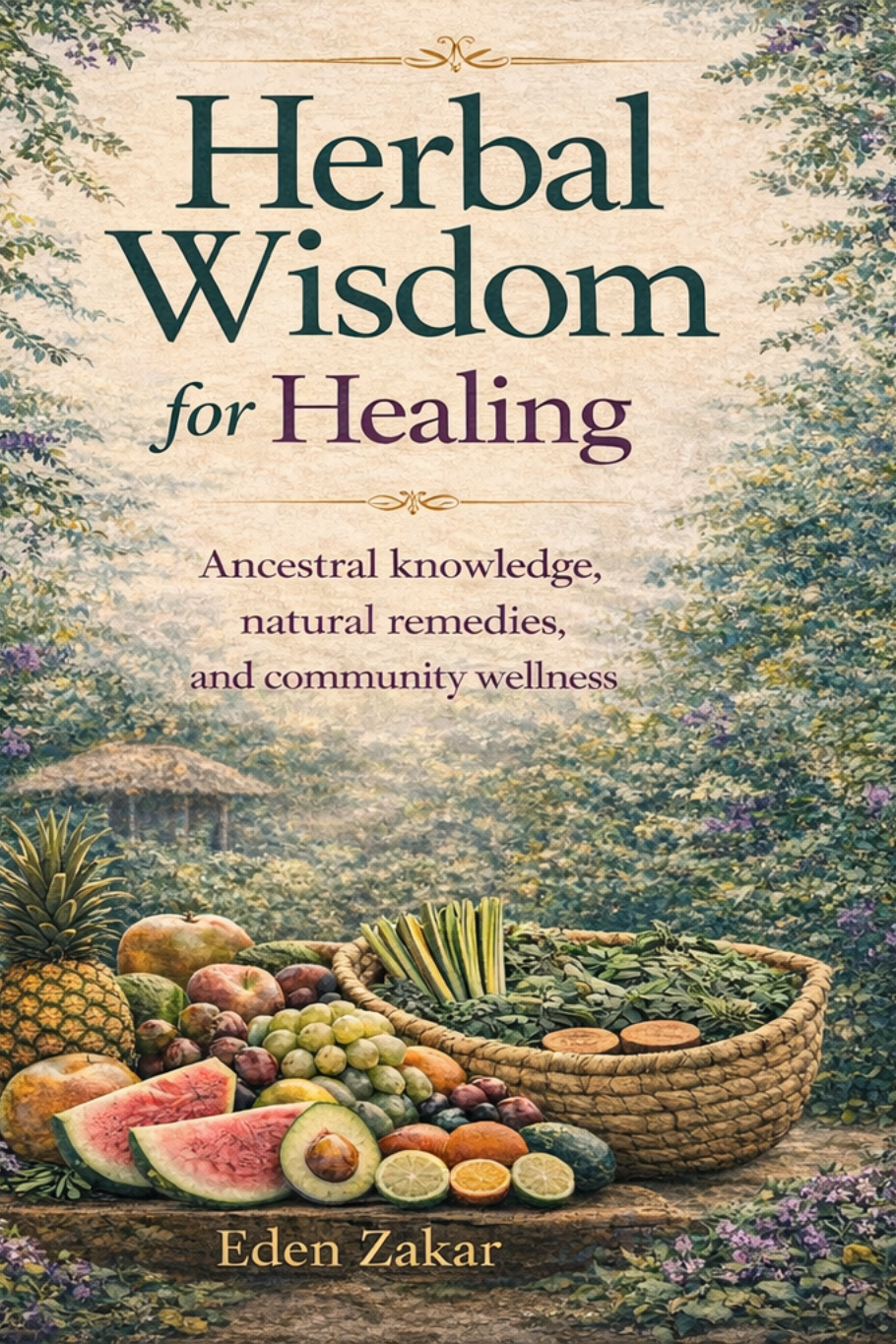 Herbal Wisdom for Healing book cover by Eden Zakar